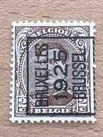 109A II Bruxelles 1925 Brussel. TB - Sobreimpresos 1922-26 (Alberto I)