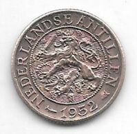 *netherlands Antilles 1 Cent 1952  Km 1  Xf+ - Netherlands Antilles
