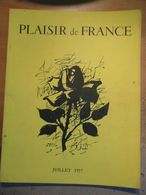 Plaisir De France 1957 Saint Cloud Irlande Dublin Galway Tweed Salers Val Anjony Pesteil à Polminhac Espalion Chantilly - Maison & Décoration