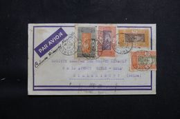 DAHOMEY - Enveloppe De Cotonou Pour Usines Renault à Billancourt En 1937 Par Avion Via Niamey Et Marseille - L 65758 - Brieven En Documenten