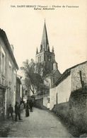 St Benoit * Rue Et Clocher De L'ancienne église Abbatiale - Saint Benoît