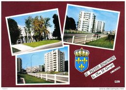 Carte Postale 95. Plessis-Bouchard  Cité HLM  Clos St-Georges Trés Beau Plan - Le Plessis Bouchard