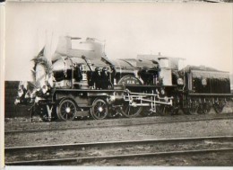 CP Du Museon Di Rodo - N° 690 -PLM Locomotive Coupe-vent C-143 Construite à Arles 1900 - En Tète D'un Train Présidentiel - Matériel