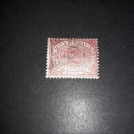 PL1912 REPUBBLICA DI SAN MARINO 1894 TIPI CIFRA E STEMMA IN NUOVI VALORI 2 C. "XO" - Used Stamps