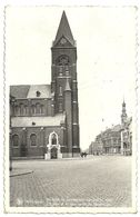 WEVELGEM  -  De Kerk En Gedenksteen Van Het H.Hart - Wevelgem
