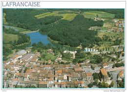 Carte Postale 82. Lafrancaise Vue D'avion Trés Beau Plan - Lafrancaise