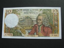 10 Francs - 10 Francs VOLTAIRE  8-11-1973   **** EN ACHAT IMMEDIAT **** - 10 F 1963-1973 ''Voltaire''