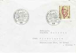 Germany - Mi-Nr 611 FDC (H671)- - 1961-1970