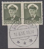 1950. Frederik IX. 1 ØRE. RAVNS STORØ 10.8.56  (Michel 28) - JF364844 - Gebraucht