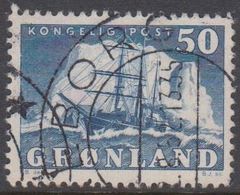 1950. Gustav Holm. 50 ØRE. DANEBORG 2.8-.52 (Michel 34) - JF364855 - Gebraucht