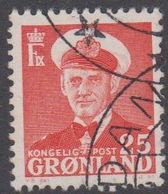 1950. Frederik IX. 25 ØRE. DANEBORG (Michel 32) - JF364856 - Gebraucht