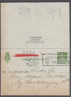 1927. DANMARK. 10 ØRE KORRESPONDANCEKORT Bølgelinier KØBENHAVN 29 VII 1927 KØB DANSKE... () - JF364960 - Lettres & Documents