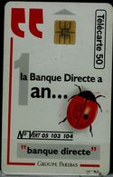 FRANCE 1995 PHONECARD LADYBUG USED VF!! - Sonstige & Ohne Zuordnung