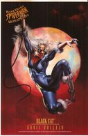 BLACK CAT BORIS VALLEJO ULTRAPRINTS  CARD 1995 MARVEL  25.5 X 17 Cm. - Marvel