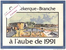 Carte Postale 59. Coudekerque-Branche  Les Voeux Du Mr. Le Maire  André Delattre 1991 Trés Beau Plan - Coudekerque Branche