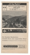 Fahrplan: IHR ZUG-BEGLEITER D 32 September 1963 - Europa