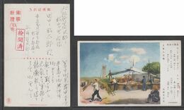 JAPAN WWII Military Chinese Market Picture Postcard SOUTH CHINA WW2 MANCHURIA CHINE MANDCHOUKOUO JAPON GIAPPONE - 1943-45 Shanghái & Nankín