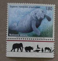 Ge93-01 : Nations-Unies (Genève) / Protection De La Nature -Trichechus Inunguis (Lamantin D'Amazonie Ou Du Brésil) - Neufs