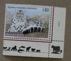 Ge93-01 : Nations-Unies (Genève) / Protection De La Nature - Panthera Uncia (Panthère Des Neiges Ou Léopard Des Neiges) - Ungebraucht