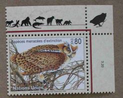 Ge95-01 : Nations-Unies (Genève) / Protection De La Nature - Otus Gurneyi (Petit-duc De Gurney) - Unused Stamps