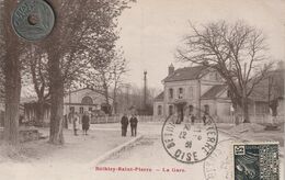 60 - Carte Postale Ancienne De  Béthisy  Saint Pierre    La Gare - Autres Communes
