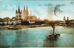 Cpa COLOGNE - Remorqueur Fluvial  TUGBOAT - Remorqueurs