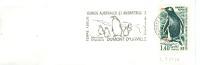 TAAF ENV DUMONT D'URVILLE   1/1/1976  TIMBRE N°60 MANCHOT PAPOU FLAMME MANCHOT EMPEREUR - Covers & Documents