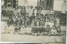 Alger École Rue Dupuch 1933  Carte Photo - Enfants