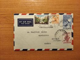 EX-PR-20-07-93 AVIA LETTER FROM AUSTRALIA TO CZECHOSLOVAKIA. 16 OLIMPIC GAMES. - Briefe U. Dokumente