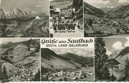 009191  Grüsse Aus Saalbach  Mehrbildkarte - Saalbach