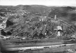 71-LE-CREUZOT- VUE GENERALE AERIENNE SUR LES USINES - Le Creusot