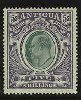 1903-07 5s Grey-green & Violet, CC Wmk, SG 40, Very Fine Mint For More Images, Please Visit Http://www.sandafayre.com/it - Altri & Non Classificati