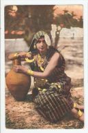 AFRICA - LIBYA - ARAB WOMAN WITH GOLD JEWELRIES - EDIT STA - 1920s (BG9282) - Libyen