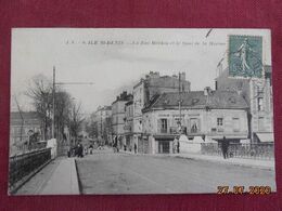 CPA - Ile-Saint-Denis - La Rue Méchin Et Le Quai De La Marine - L'Ile Saint Denis