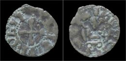 Crusader Archaia Philipp Of Tarent Billon Denier No Date - Altri & Non Classificati