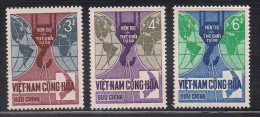 South Vietnam Viet Nam MNH Stamps 1966 - Scott#278-280 : International Aid - Vietnam