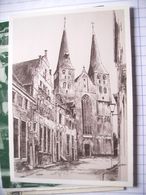 Nederland Holland Pays Bas Deventer Tekening Marius Jansen Bergkerk - Deventer