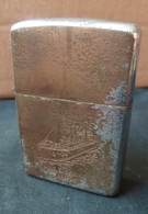 ZIPPO - U.S.S. SPHINX  APL 24 -  Retour Du Vietnam, Année 1967 - Réf, 762 - Zippo