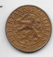 *netherlands Antilles 1 Cent 1968 Fish  Km 1  Xf+ /ms60 - Antille Olandesi