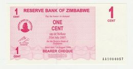 Reserve Bank Of Zimbabwe 1 Cent 2006 UNC - Simbabwe