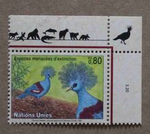 Ge97-01 : Nations-Unies (Genève) / Protection De La Nature - Goura Couronné (Goura Cristata) - Unused Stamps