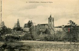 Lassigny * Panorama Et église Du Village - Lassigny