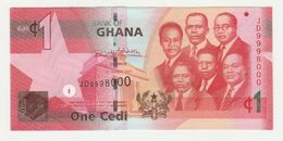 Banknote Bank Of Ghana 1 Cedi 2017 UNC - Ghana