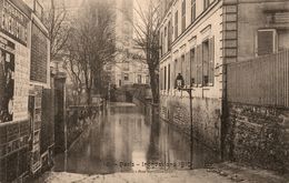 Paris 16ème * Rue Narcisse Diaz * Inondations 1910 - Arrondissement: 16