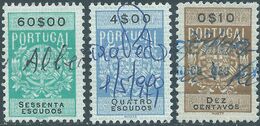 PORTUGAL Portogallo,1878 Revenue Stamps Tasse Taxes,Used - Gebruikt