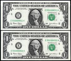 USA 1$ Dollars 2003E,Richmond Consecutive SerialNo.,as Scan - Federal Reserve Notes (1928-...)