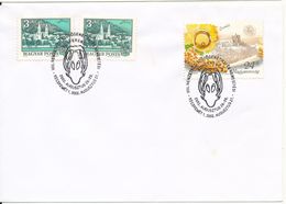 Hungary Cover With Special Postmark Kecskemet 27-8-2002 - Brieven En Documenten