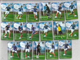 Foot Ball équipe De France (17 Magnets ) - Deportes