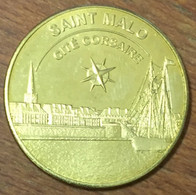 35 SAINT-MALO CITÉ CORSAIRE M&P 2015 MEDAILLES ET PATRIMOINE JETON TOURISTIQUE MEDALS COINS TOKENS - Autres & Non Classés