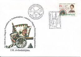 Hungary Cover With Special Postmark And Cachet Budapest 24-4-1998 - Cartas & Documentos